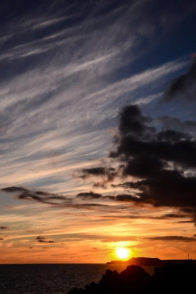 Gökyüzündeki Güzel Bulutların Fotoğrafı — Stok fotoğraf