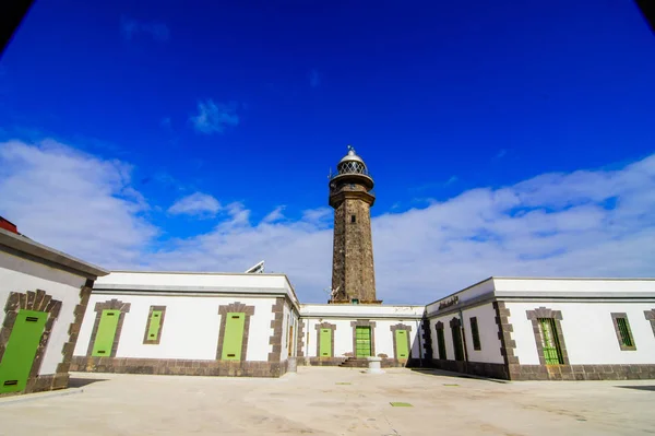 Fyrtårn Den Vestlige Plassen Kanariøyene Faro Orchilla Punktet Primær Meridian – stockfoto