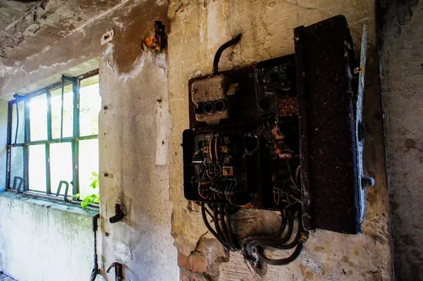 Ancienne Usine Abandonnée Ruine Vénétie Italie — Photo