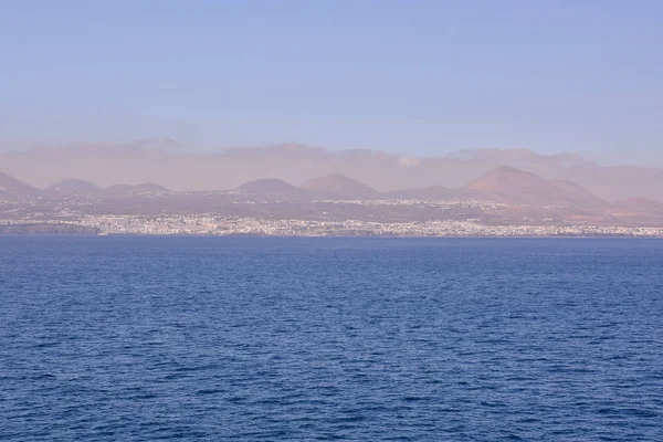 Вид Гавань Пуэрто Дель Соль Канарских Островах Испания — стоковое фото