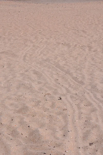 Foto Foto Close Zandpatroon Van Een Strand Zomer — Stockfoto