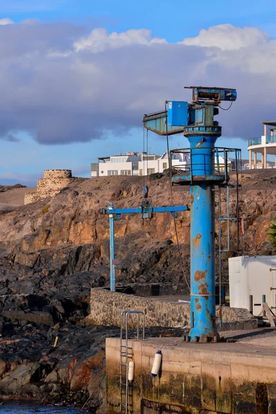 Espagnol Voir Paysage Cotillo Fuerteventura Tropical Volcanique Îles Canaries Espagne — Photo