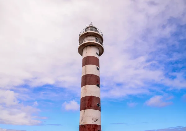 Faro Alto Cerca Costa Las Islas Canarias —  Fotos de Stock