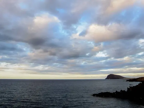 Испанский Пейзаж Вулканических Канарских Островах — стоковое фото