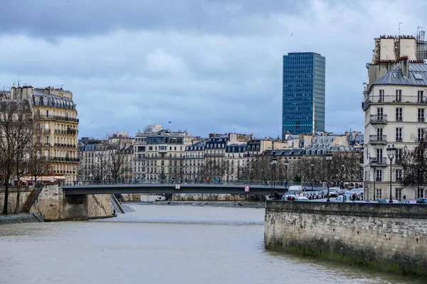 Фото Панорамным Видом Париж — стоковое фото