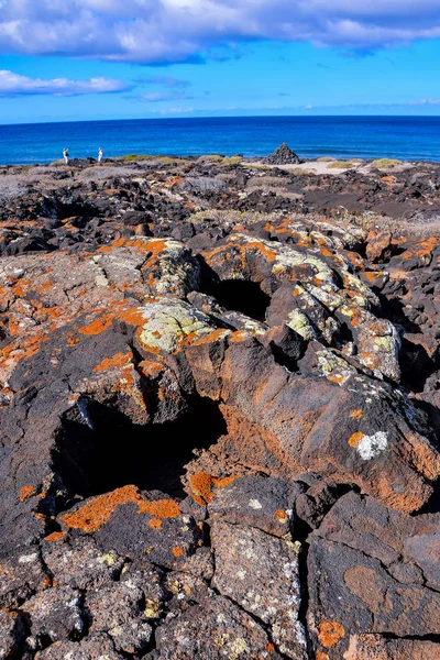 Spanska Utsiktslandskap Tropiska Vulkaniska Kanarieöarna Spanien — Stockfoto