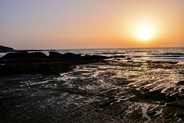 Foto Della Bellissima Vista Sulla Costa Oceanica — Foto Stock