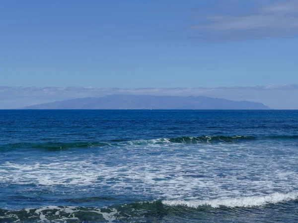 Zdjęcie Pięknego Wybrzeża Oceanu — Zdjęcie stockowe