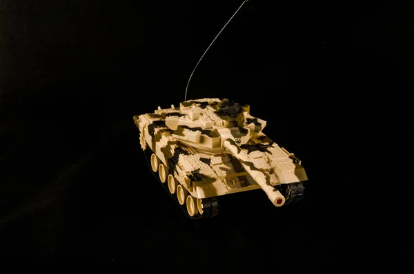 Schaalmodel Van Een Duitse Tank Uit — Stockfoto