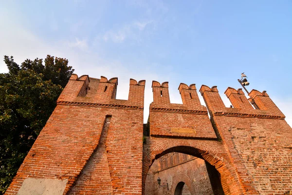 Φωτογραφία Της Μεσαιωνικής Πόλης Cittadella Padova Ιταλία — Φωτογραφία Αρχείου