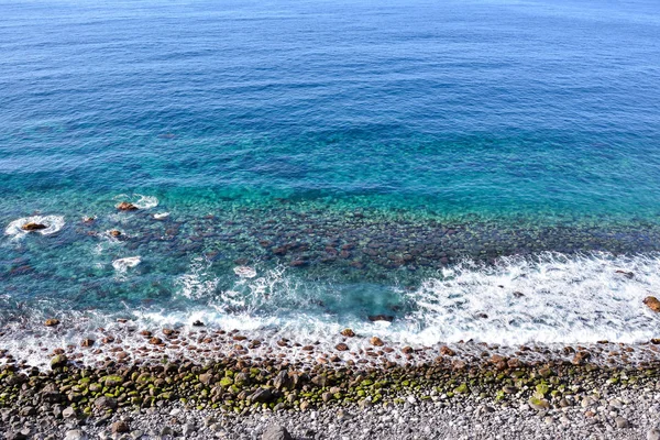 Atlantik Okyanusunda Mavi Deseni Öğlen Vaktinde — Stok fotoğraf