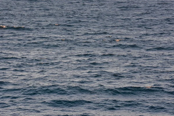 Eau Mer Bleue Avec Ondulation Texture Naturelle Photo Fond — Photo
