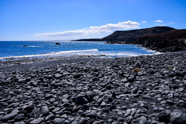 Spanska Utsiktslandskap Tropiska Vulkaniska Kanarieöarna Spanien — Stockfoto