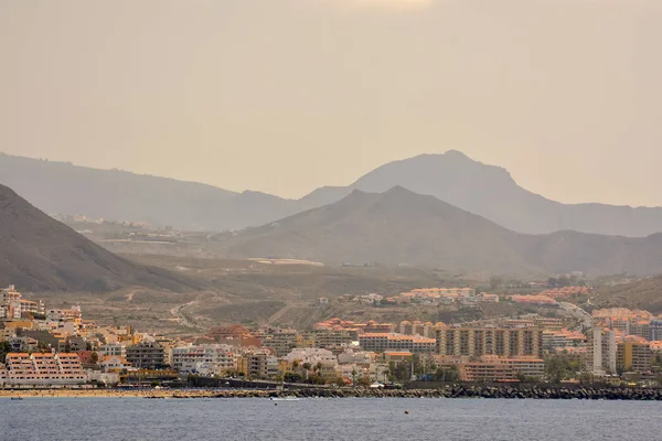 Obrázek Pohled Tenerife Jih Kanárských Ostrovech — Stock fotografie