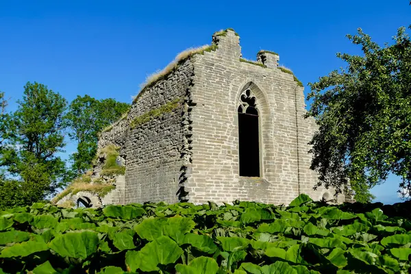 Ruinas Vieja Iglesia Foto Hermosa Foto Digital — Foto de Stock