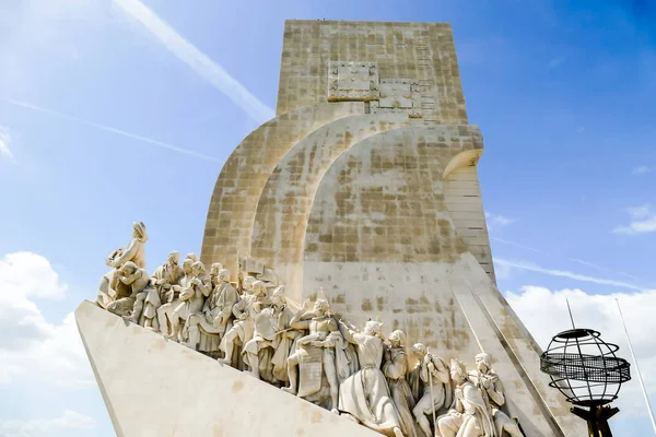 Monument Oppdagelsene Lisbon Vakkert Bilde Digitalt – stockfoto