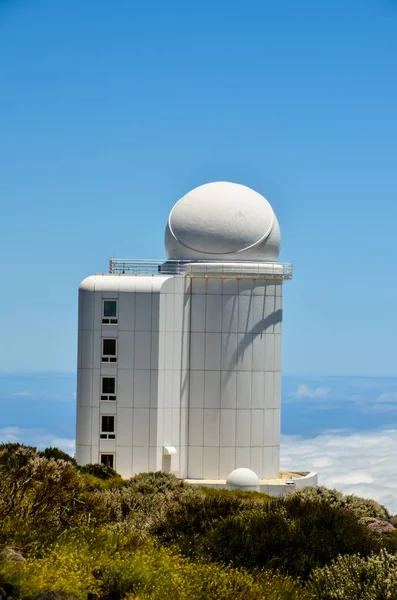 Telescopi Dell Osservatorio Astronomico Teide Tenerife Spagna — Foto Stock