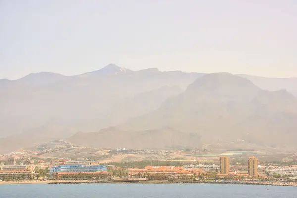 Obrázek Pohled Tenerife Jih Kanárských Ostrovech — Stock fotografie