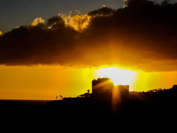 Spagnolo Panorama Delle Isole Canarie Tropicali Spagna — Foto Stock