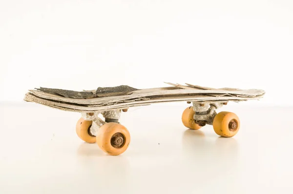 Photo Style Vintage Concued Skateboard Fond — Photo