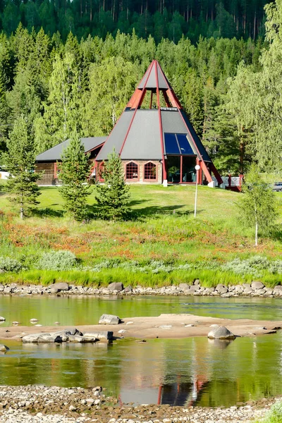 House Lake Beautiful Photo Digital Picture — Stock Photo, Image