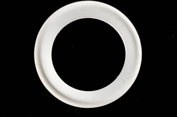 Крупним Планом Єкт Freesbee Білому Тлі — стокове фото