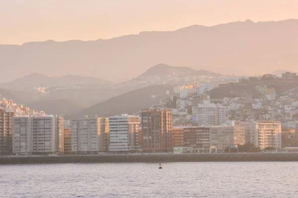 Spanische Landschaft Auf Gran Canaria Tropische Vulkanische Kanarische Inseln Spanien — Stockfoto