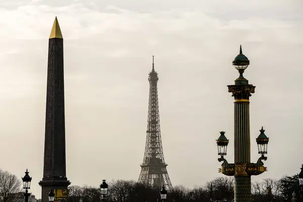 Foto Bild Ein Schöner Rundblick Auf Paris City — Stockfoto