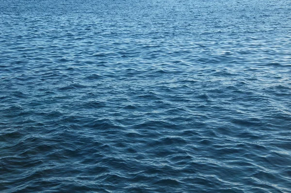 大西洋上的蓝水波浪结构 — 图库照片