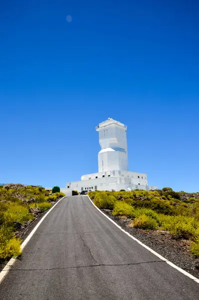 Teleskop Från Astronomiska Observatoriet Teide Teneriffa Spanien — Stockfoto