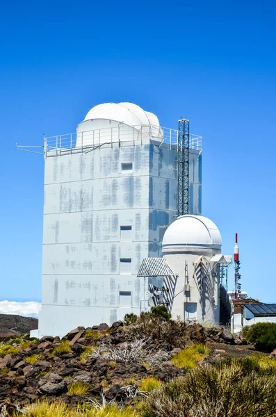 Teleskopy Teide Astronomical Observatory Tenerife Španělsko — Stock fotografie