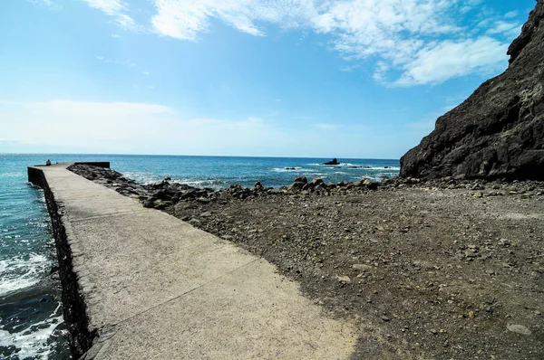 Playa Alojera Kanárských Ostrovech Gomera Španělsko — Stock fotografie