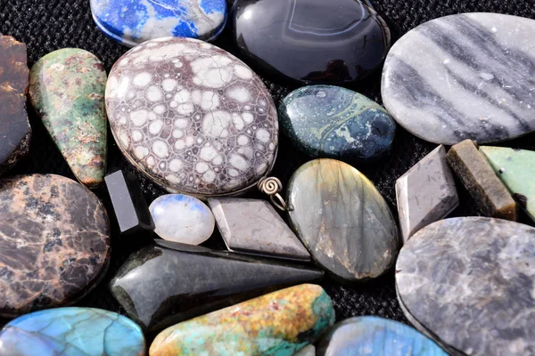 Fénykép Kép Semi Precious Rock Stone Jewel — Stock Fotó