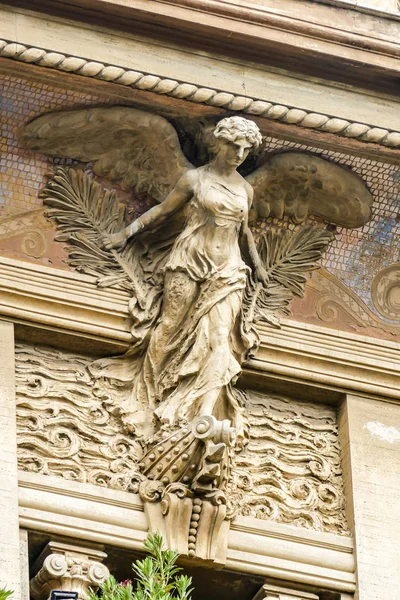 Estátua Anjo Itália Roma Bela Foto Imagem Digital — Fotografia de Stock