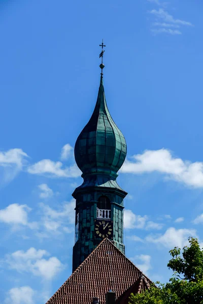 Wieża Kościoła Piękne Zdjęcie Cyfrowe Zdjęcie — Zdjęcie stockowe