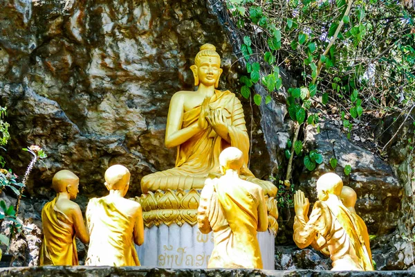 Estatua Buddha Tailandia Hermosa Foto Digital — Foto de Stock