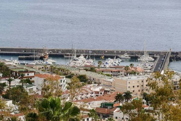 Foto Della Bellissima Vista Sulla Costa Oceanica Los Gigantes Tenerife — Foto Stock