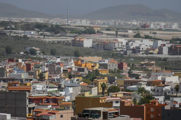 Camella Los Cristianos Tenerife Kanarya Adaları Ndaki Koloni Modern Binalarının — Stok fotoğraf