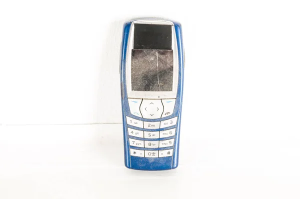 旧ヴィンテージ携帯電話のオリジナルデザインの背景 — ストック写真