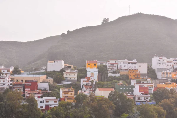 Edificio Moderno Color Galdar Las Palmas Gran Canaria Islas Canarias — Foto de Stock