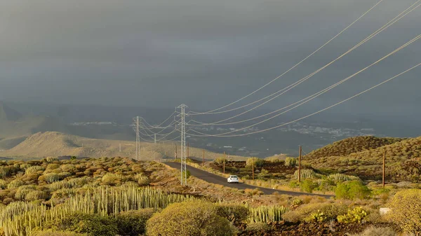 Utsikt Över Öknen Tabernas Almería Provinsen Spanien — Stockfoto