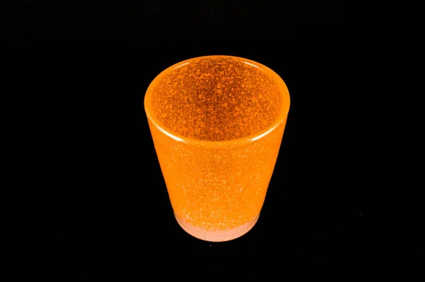 現代色ガラス花瓶の写真背景 — ストック写真