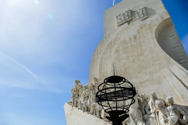 Monument Oppdagelser Lisbon Vakkert Bilde Digitalt – stockfoto