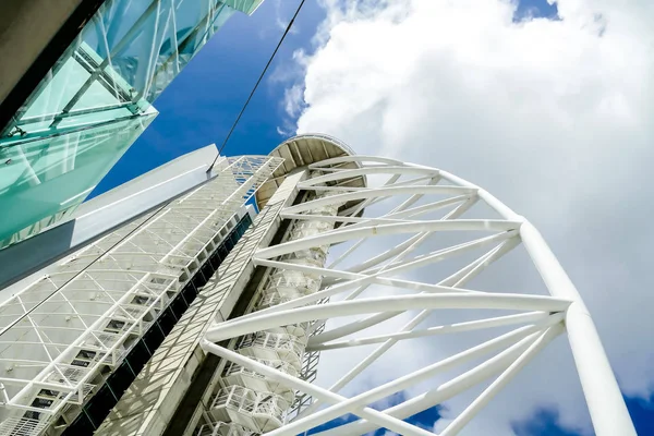 Modernes Gebäude Himmel Schönes Foto Digitales Bild — Stockfoto