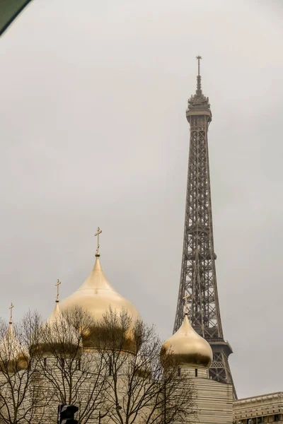 Foto Bild Ein Schöner Rundblick Auf Paris City — Stockfoto
