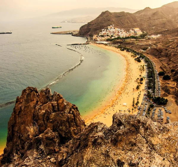 Las Teresitas Beach Tenerife Island Canarias — Stock Photo, Image