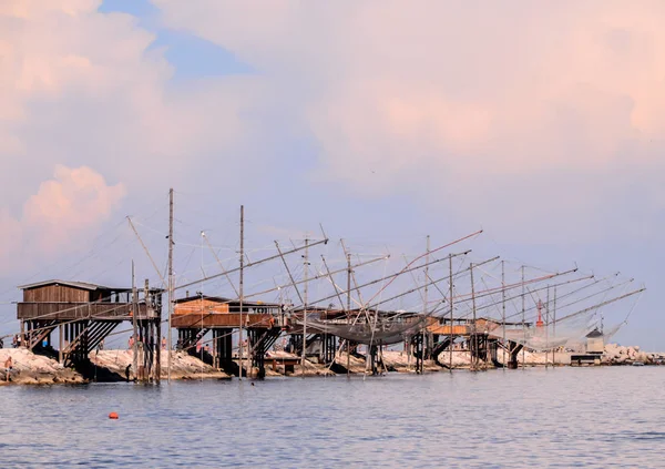 Pesca Tradicional Europen House Cerca Venecia Italia — Foto de Stock