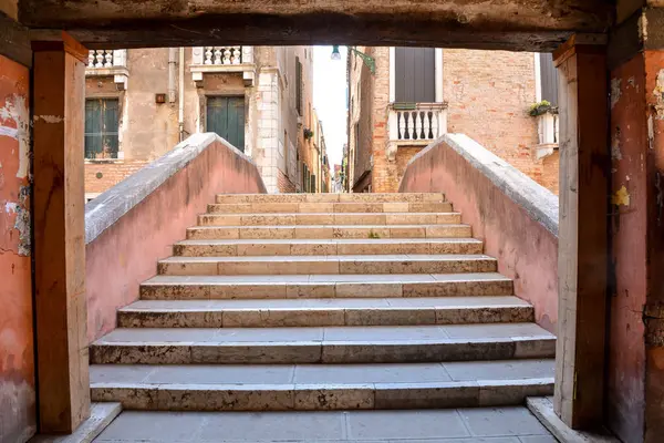 Foto Gezicht Beroemde Italiaanse Stad Venetië — Stockfoto