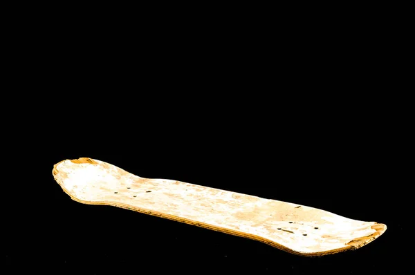 古い中古木製スケートボードの写真 — ストック写真