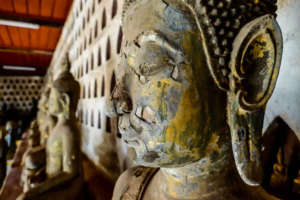 Socha Buddhy v Thajsku, digitální foto jako pozadí — Stock fotografie